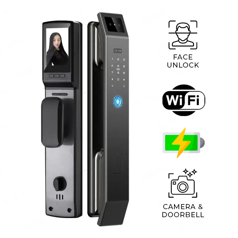 BOLT ULTRA Smart Door Lock with 3D Improved Face Recognition